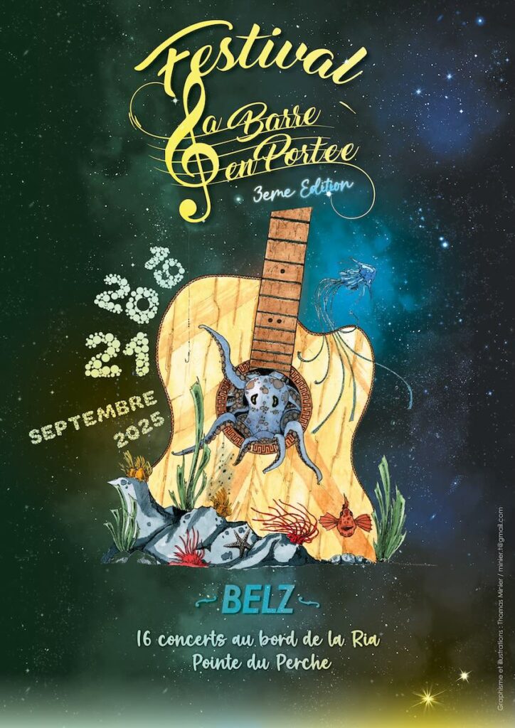 Affiche festival La barre en portées